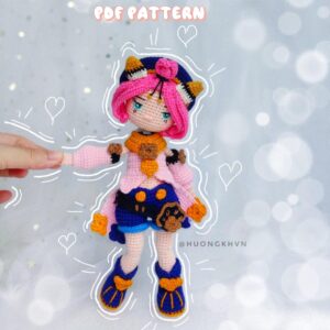Genshin Impact Diona Amigurumi Crochet Pattern