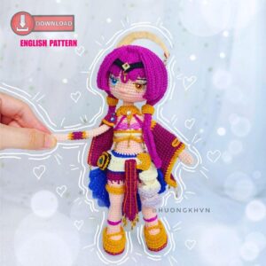 Genshin Impact Candace Amigurumi Crochet Pattern
