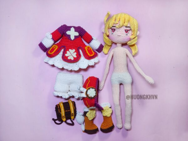 Genshin Impact Klee Amigurumi Crochet Pattern PDF - Image 7