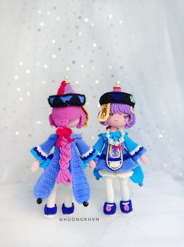 Genshin Impact Qiqi Amigurumi Crochet Pattern - Image 9