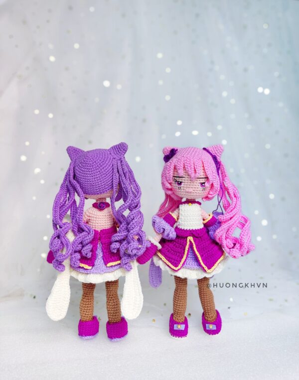 Genshin Impact Keqing Amigurumi Crochet Pattern PDF Intermediate - Image 8