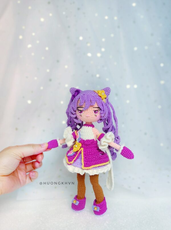 Genshin Impact Keqing Amigurumi Crochet Pattern PDF Intermediate - Image 10