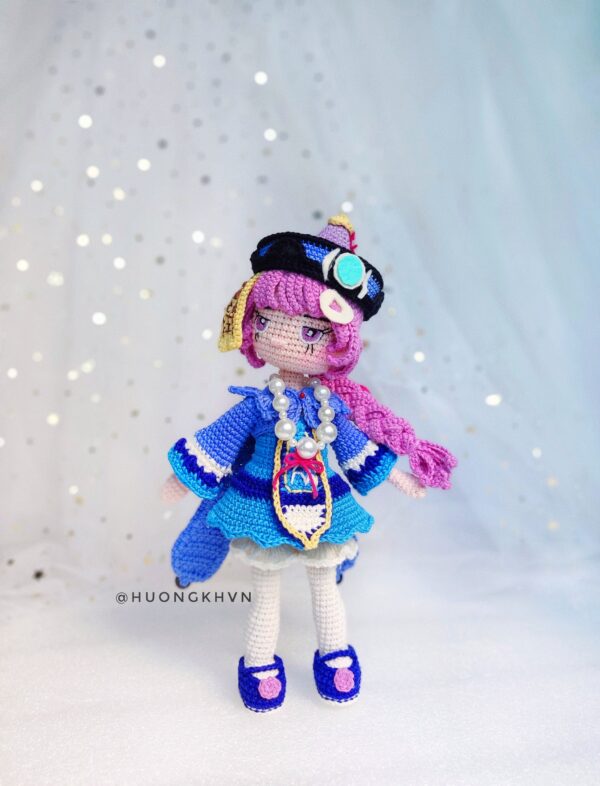 Genshin Impact Qiqi Amigurumi Crochet Pattern - Image 8