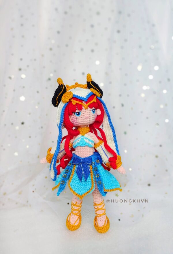 Genshin Impact Nilou Amigurumi Crochet Pattern PDF - Image 10