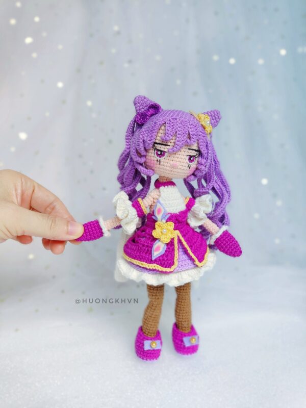 Genshin Impact Keqing Amigurumi Crochet Pattern PDF Intermediate - Image 5