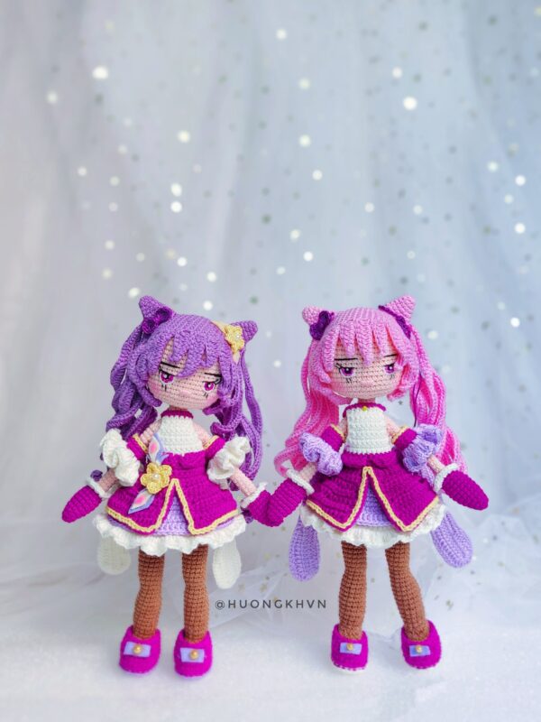 Genshin Impact Keqing Amigurumi Crochet Pattern PDF Intermediate - Image 9