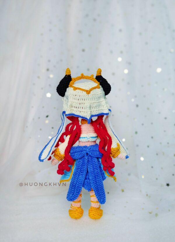 Genshin Impact Nilou Amigurumi Crochet Pattern PDF - Image 8