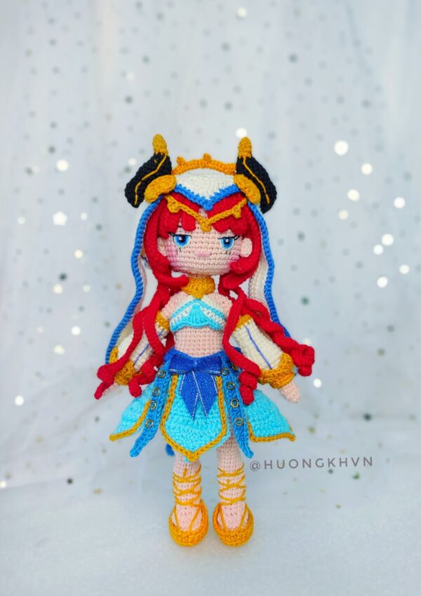 Genshin Impact Nilou Amigurumi Crochet Pattern PDF - Image 6