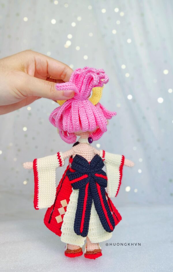 Yae Miko Amigurumi Crochet Pattern Genshin Impact - Image 9