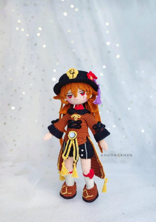 Hutao Genshin Impact Amigurumi Crochet Pattern - Image 6