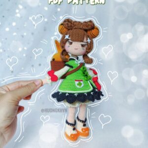 Yao Yao Genshin Impact Amigurumi Crochet Pattern