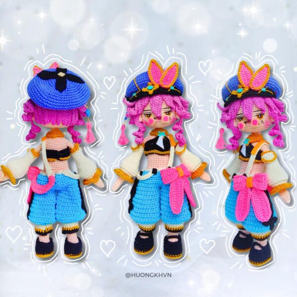 Genshin Impact Dori Amigurumi Crochet Pattern PDF - Image 4
