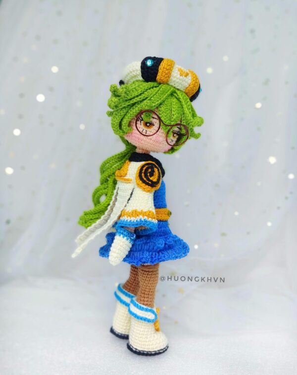 Genshin Impact Sucrose Amigurumi Crochet Pattern - Image 7