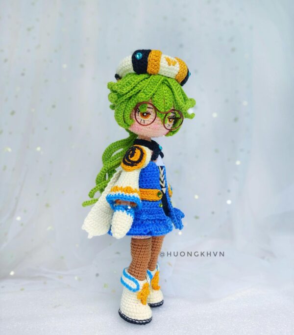 Genshin Impact Sucrose Amigurumi Crochet Pattern - Image 8