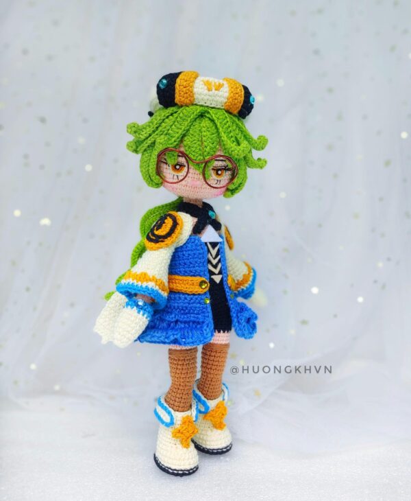 Genshin Impact Sucrose Amigurumi Crochet Pattern - Image 9