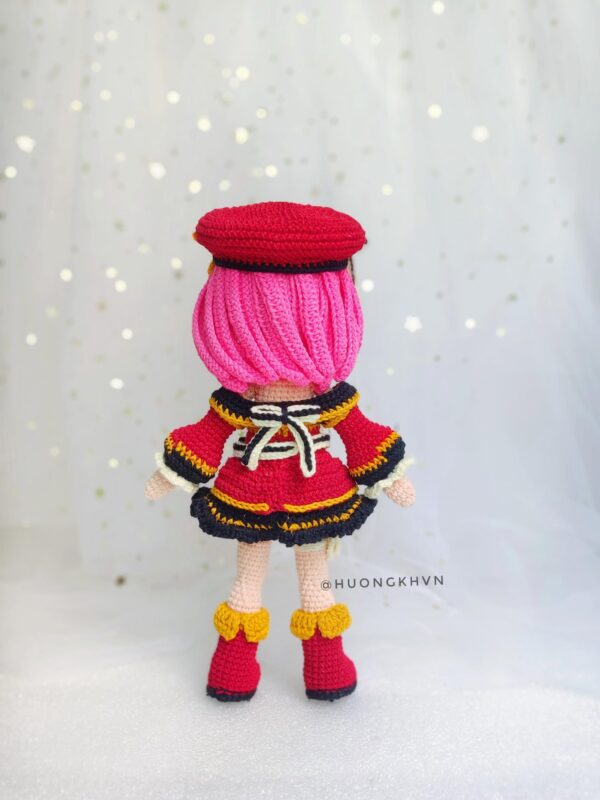 Charlotte Genshin Impact Amigurumi Crochet Pattern - Image 8