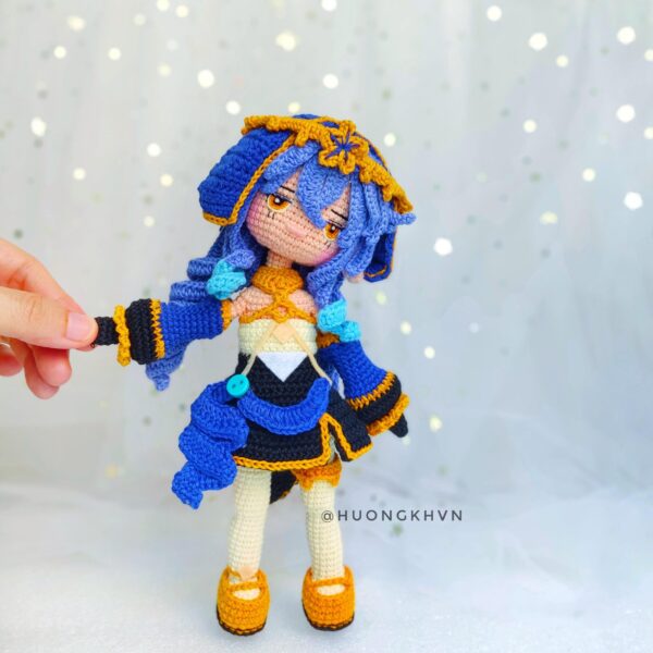 Genshin Impact Layla Amigurumi Crochet Pattern - Image 7