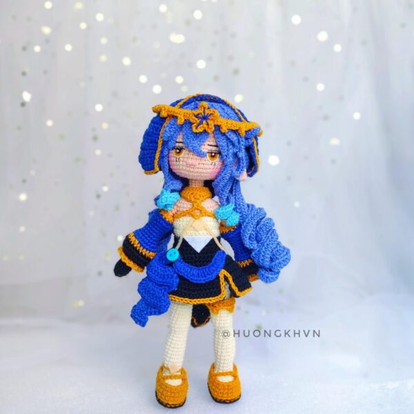 Genshin Impact Layla Amigurumi Crochet Pattern - Image 8