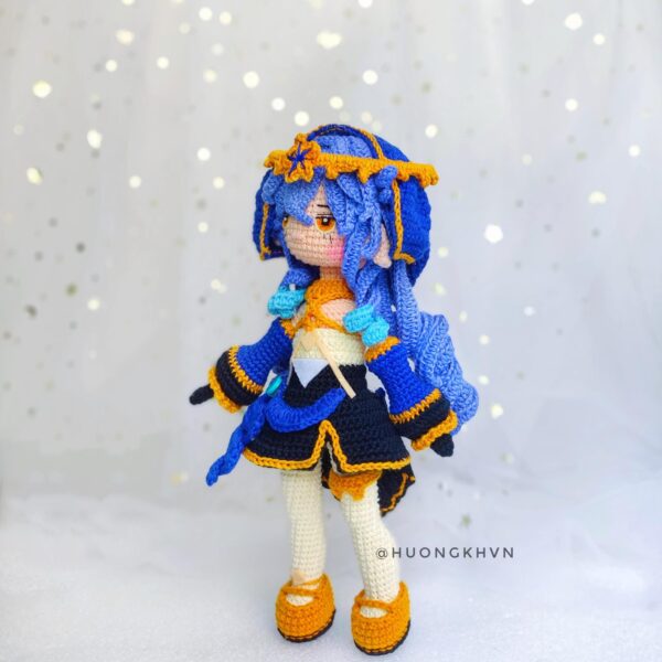 Genshin Impact Layla Amigurumi Crochet Pattern - Image 9