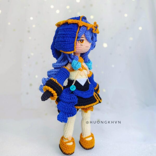 Genshin Impact Layla Amigurumi Crochet Pattern - Image 10