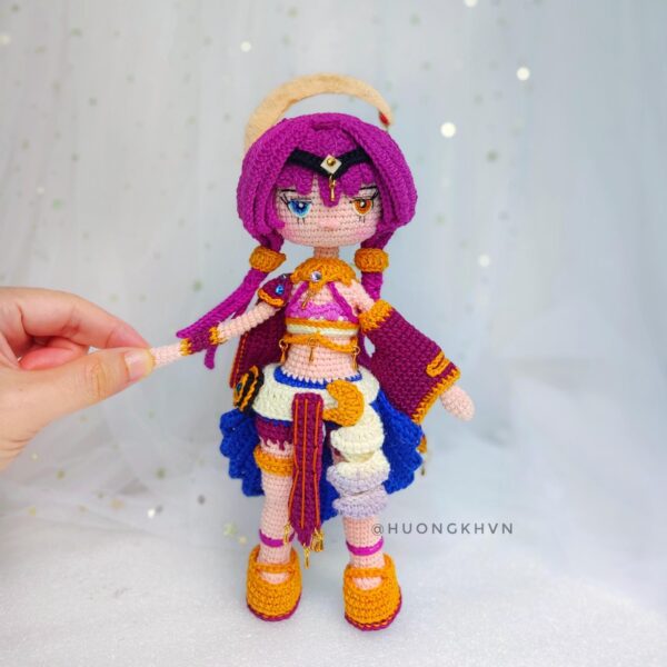 Genshin Impact Candace Amigurumi Crochet Pattern - Image 9