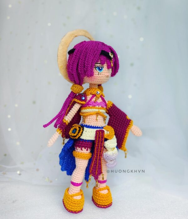 Genshin Impact Candace Amigurumi Crochet Pattern - Image 7
