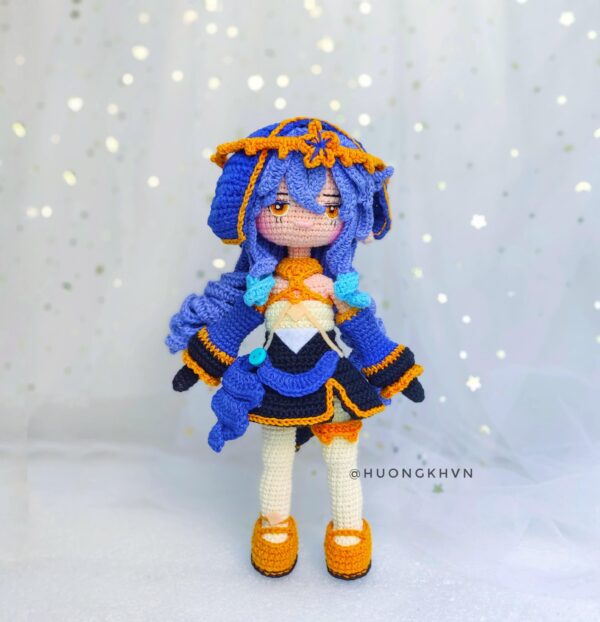 Genshin Impact Layla Amigurumi Crochet Pattern - Image 4