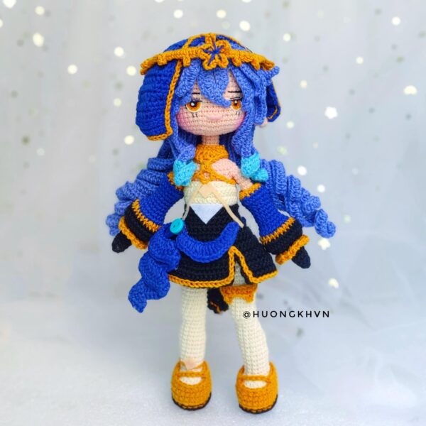 Genshin Impact Layla Amigurumi Crochet Pattern - Image 5