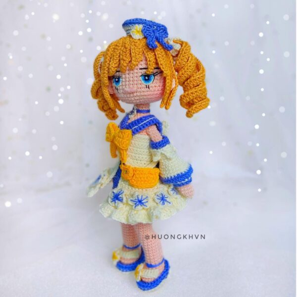 Barbara Genshin Impact Amigurumi Crochet Pattern PDF - Image 7