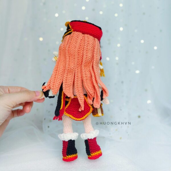 Genshin Impact Yanfei Amigurumi Crochet Pattern - Image 7