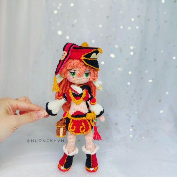 Genshin Impact Yanfei Amigurumi Crochet Pattern - Image 10