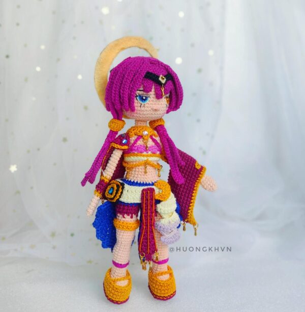Genshin Impact Candace Amigurumi Crochet Pattern - Image 5