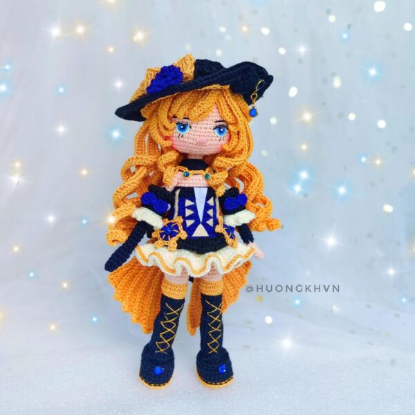 Genshin Impact Navia Amigurumi Crochet Pattern - Image 10
