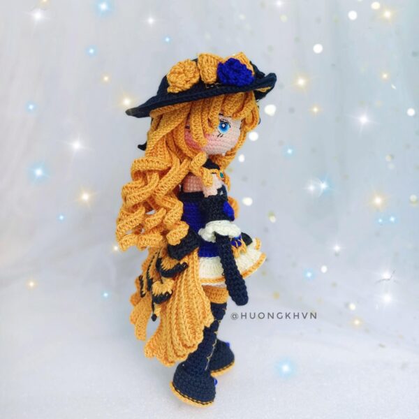 Genshin Impact Navia Amigurumi Crochet Pattern - Image 7