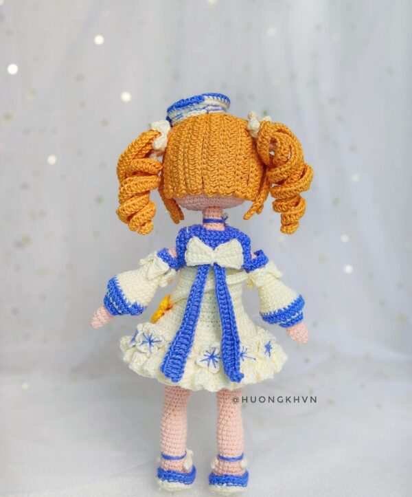 Barbara Genshin Impact Amigurumi Crochet Pattern PDF - Image 10