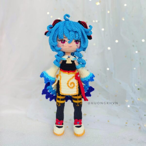 Ganyu Genshin Impact Amigurumi Crochet Pattern PDF Intermediate - Image 10