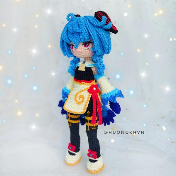Ganyu Genshin Impact Amigurumi Crochet Pattern PDF Intermediate - Image 6