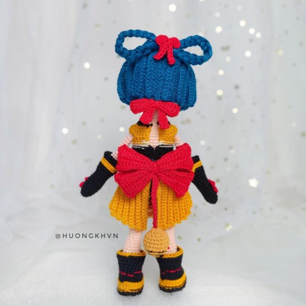 Genshin Impact Xiangling Amigurumi Crochet Pattern - Image 4
