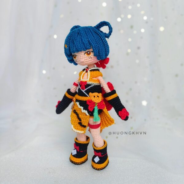 Genshin Impact Xiangling Amigurumi Crochet Pattern - Image 7