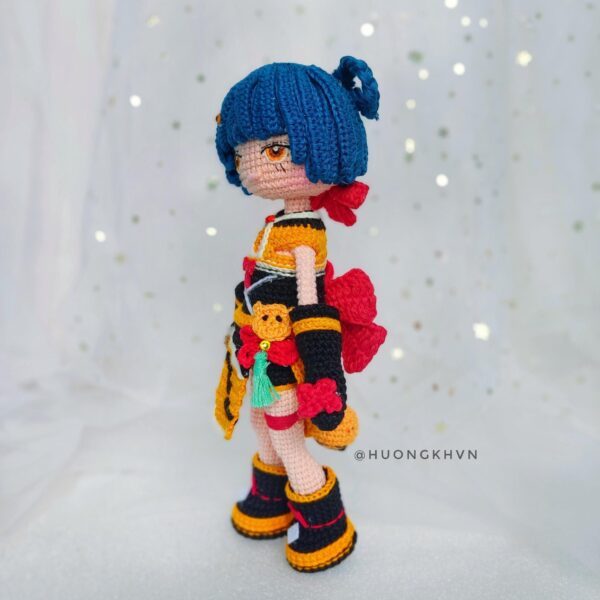 Genshin Impact Xiangling Amigurumi Crochet Pattern - Image 8