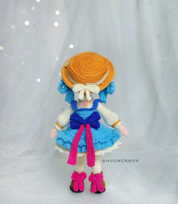 Genshin Impact Ayaka Amigurumi Crochet Pattern Digital - Image 4