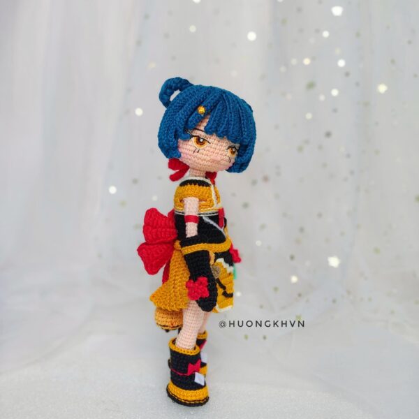 Genshin Impact Xiangling Amigurumi Crochet Pattern - Image 5