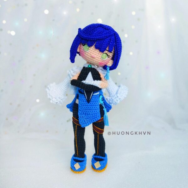 Yelan Genshin Impact Amigurumi Crochet Pattern Digital Intermediate - Image 4