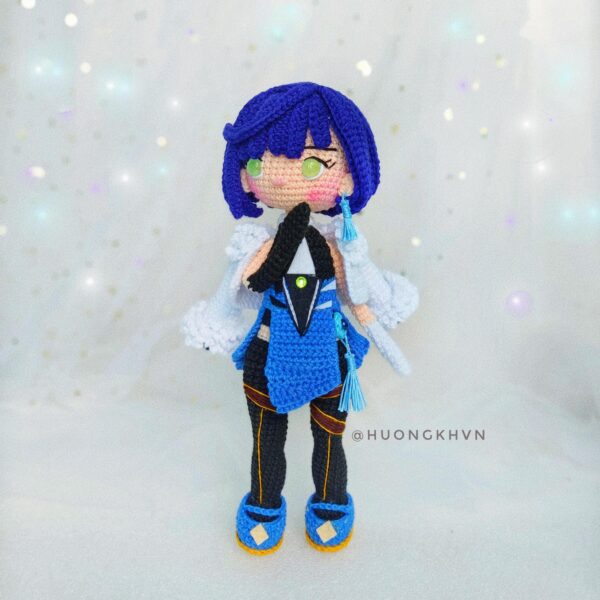 Yelan Genshin Impact Amigurumi Crochet Pattern Digital Intermediate - Image 8