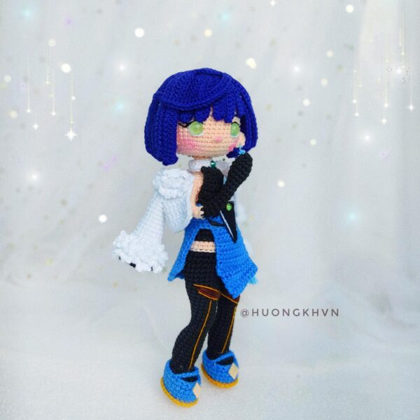 Yelan Genshin Impact Amigurumi Crochet Pattern Digital Intermediate - Image 7