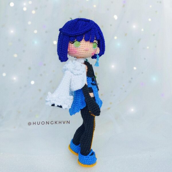 Yelan Genshin Impact Amigurumi Crochet Pattern Digital Intermediate - Image 9