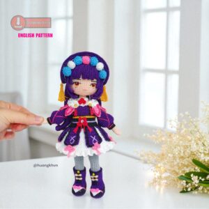 Yunjin Genshin Impact Amigurumi Crochet Pattern PDF