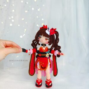 Sparkle Honkai Star Rail Amigurumi Crochet Pattern PDF